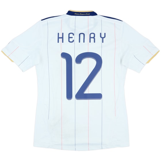 2009-10 France Away Shirt Henry #12 - 6/10 - (S)