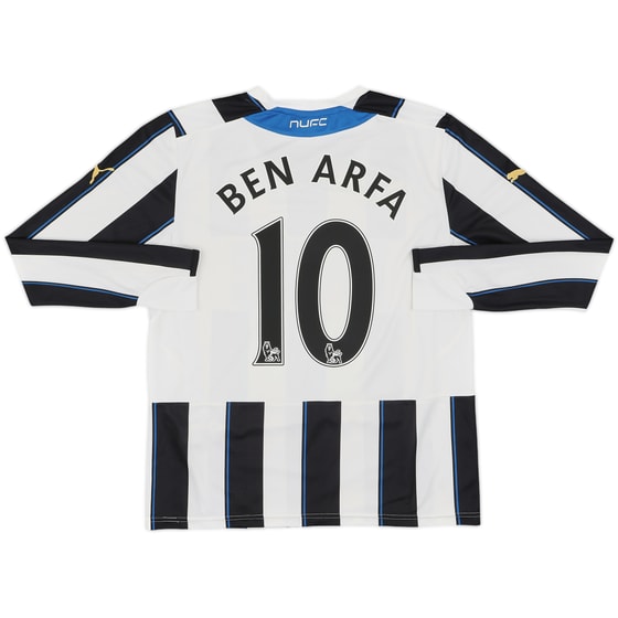 2013-14 Newcastle Home L/S Shirt Ben Arfa #10 - 7/10 - (S)