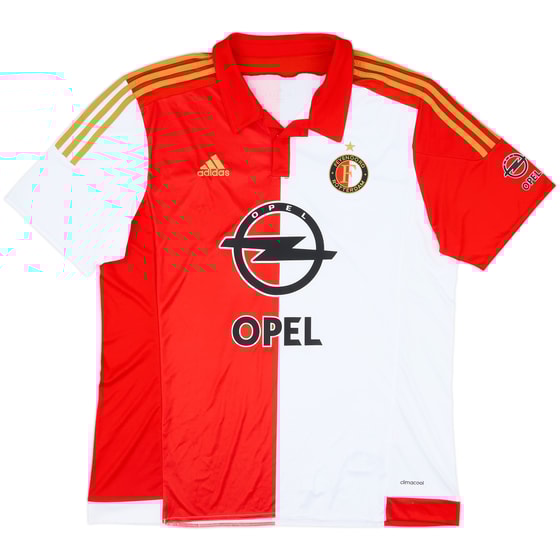 2015-16 Feyenoord Home Shirt - 8/10 - (XL)