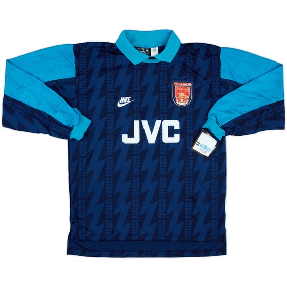 1994-95 Arsenal Player Issue Away L/S Shirt #8 (M)