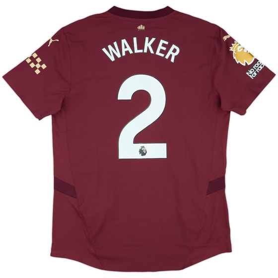 2024-25 Manchester City Match Issue Third Shirt Walker #2