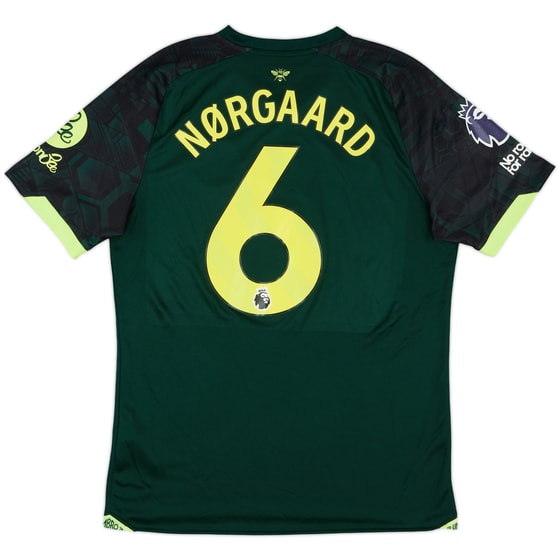 2024-25 Brentford Match Issue Third Shirt Norgaard #6