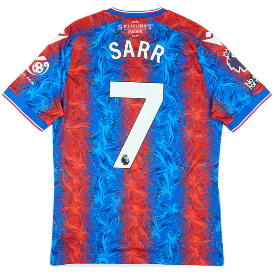 2024-25 Crystal Palace Match Issue Home Shirt Sarr #7
