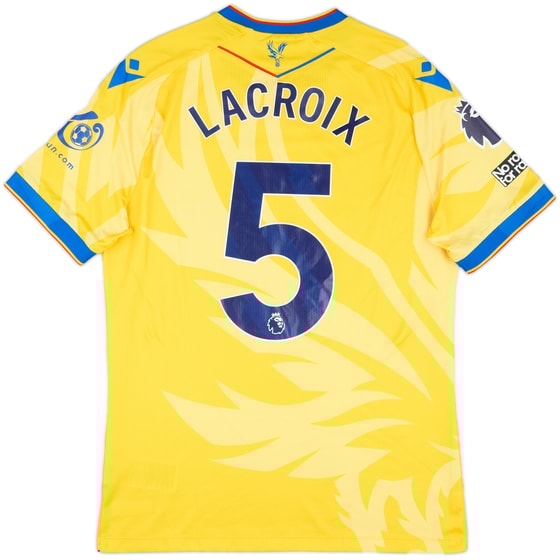 2024-25 Crystal Palace Match Issue Away Shirt Lacroix #5