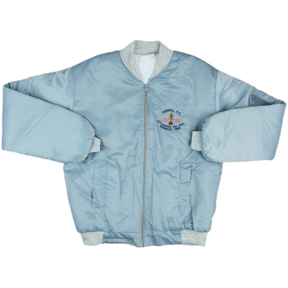 1988 Arsenal Staff Issue Littlewoods Cup Final Bomber Jacket