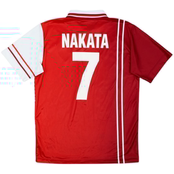 1998-99 Perugia Home Shirt Nakata #7 - 9/10 - (M)