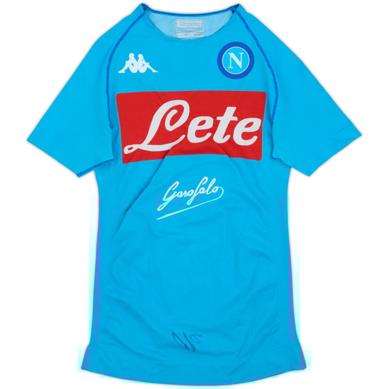 2016-17 Napoli Player Issue Signed Training Shirt - 9/10 - (4XL)