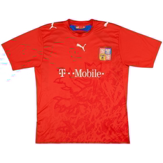 2006-08 Czech Republic Basic Home Shirt - 4/10 - (L)