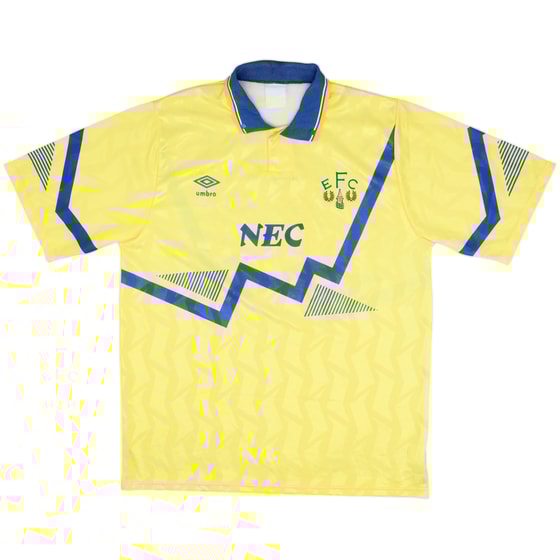1990-92 Everton Away Shirt - 8/10 - (XL)