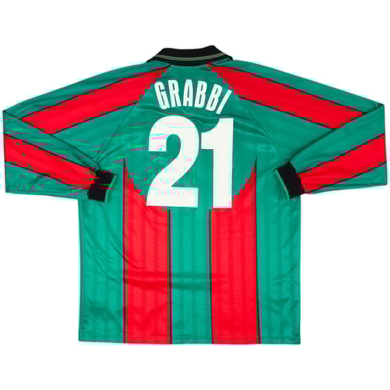 2000-01 Ternana Home L/S Shirt Grabbi #21 - 8/10 - (XXL)