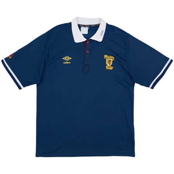 1988-91 Scotland Home Shirt - 10/10 - (L)