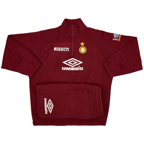1996-97 Inter Milan Umbro Tracksuit - 8/10 - (XL)