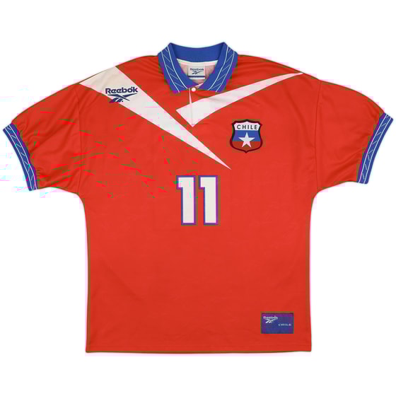 1997-99 Chile Home Shirt #11 (Salas) - 8/10 - (M)