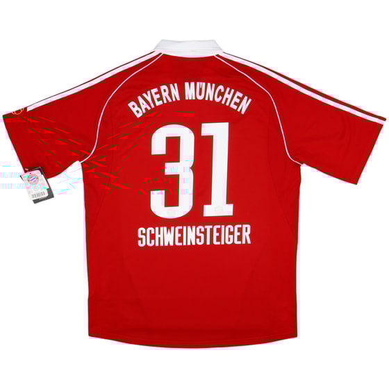 2006-07 Bayern Munich Home Shirt Schweinsteiger #31 (L)