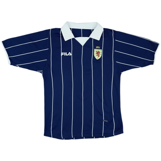 2002-03 Scotland Home Shirt - 8/10 - (M)