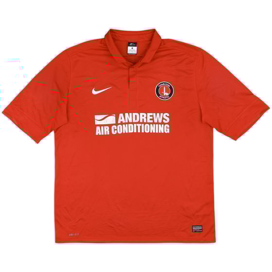 2012-13 Charlton Home Shirt - 7/10 - (XL)