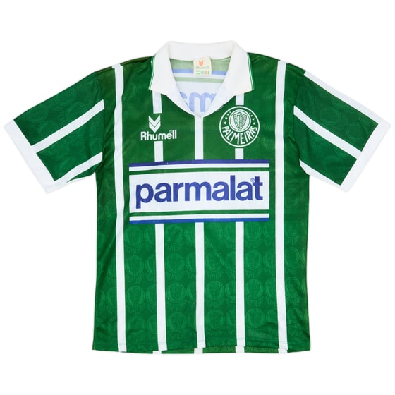 1993-94 Palmeiras Home Shirt #8 - 9/10 - (M/L)