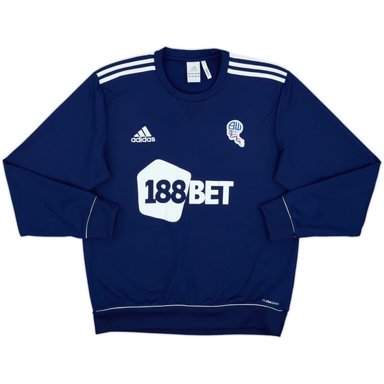 2011-12 Bolton adidas Sweat Top - 8/10 - (L)