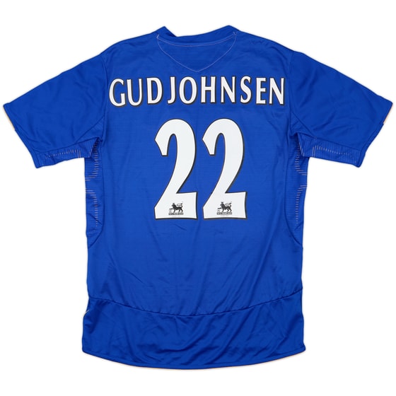 2005-06 Chelsea Centenary Home Shirt Gudjohnsen #22 - 9/10 - (M)