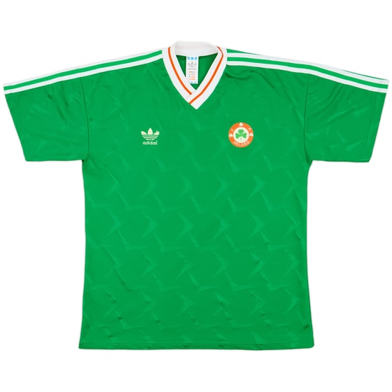1990-92 Ireland Home Shirt - 8/10 - (XL)