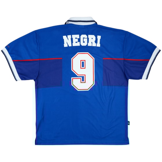 1997-99 Rangers Home Shirt Negri #9 - 9/10 - (XL)