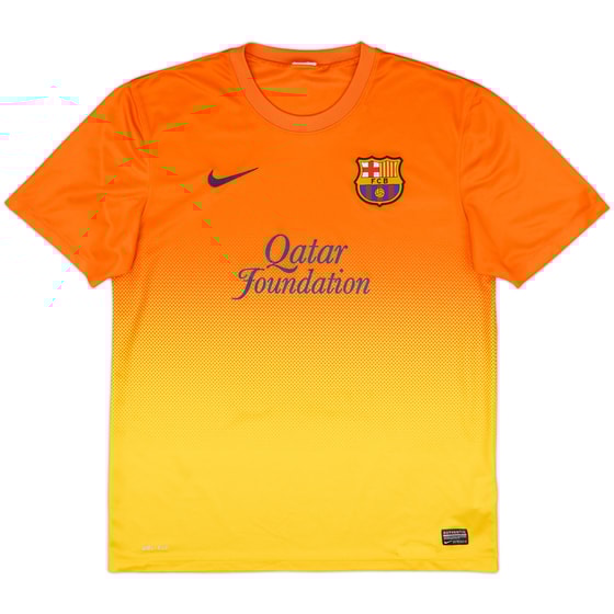 2012-13 Barcelona Basic Away Shirt - 6/10 - (L)