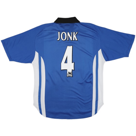 1999-00 Sheffield Wednesday Home Shirt Jonk #4 - 7/10 - (L)