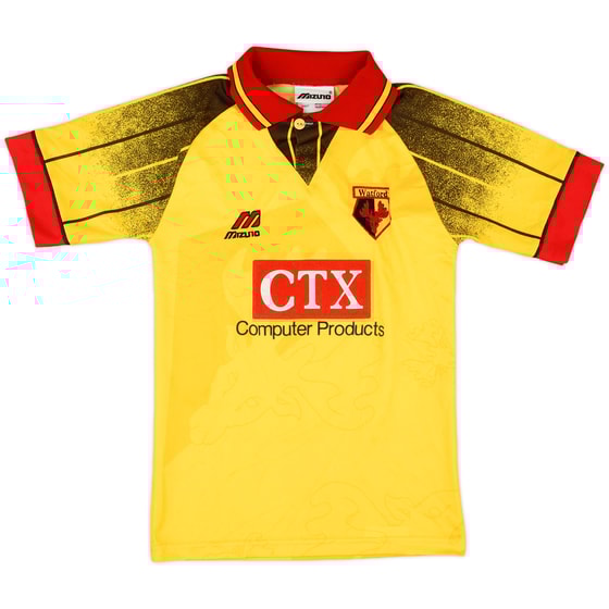 1997-98 Watford Home Shirt - 9/10 - (XL.Boys)