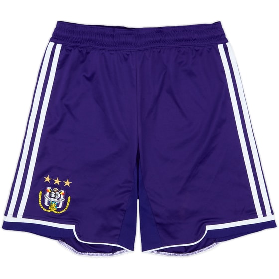 2012-13 Anderlecht Home Shorts - 9/10 - (S)