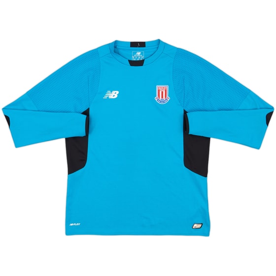 2015-16 Stoke City GK Shirt - 9/10 - (XL.Boys)