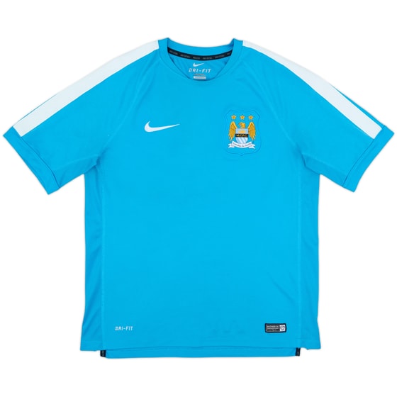 2014-15 Manchester City Nike Training Shirt - 9/10 - (M)