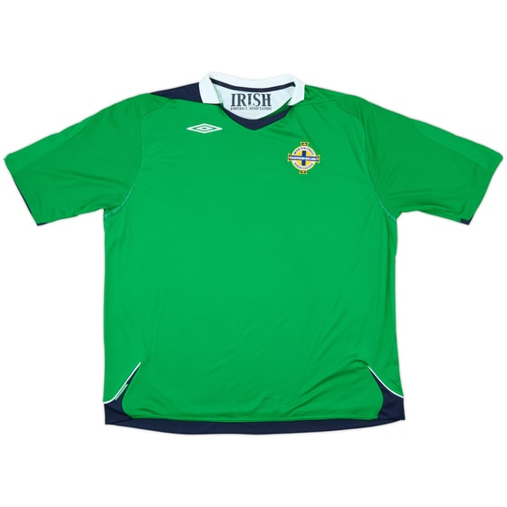 2006-08 Northern Ireland Home Shirt - 8/10 - (3XL)