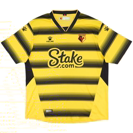 2021-22 Watford Home Shirt - 6/10 - (XL)