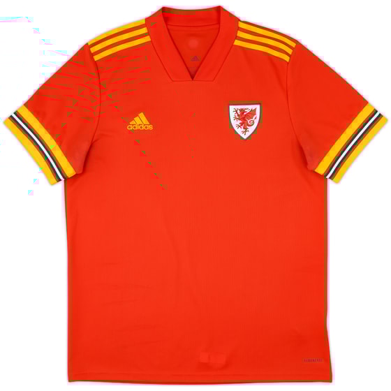 2020-21 Wales Home Shirt - 8/10 - (L)