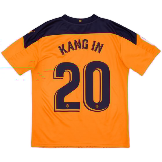 2020-21 Valencia Away Shirt Kang In #20 - 10/10 - (M)