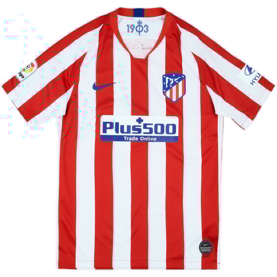 2019-20 Atletico Madrid Home Shirt - 8/10 - (S)