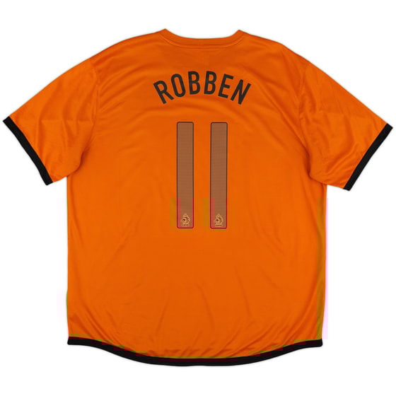 2012-13 Netherlands Home Shirt Robben #11 - 7/10 - (XXL)