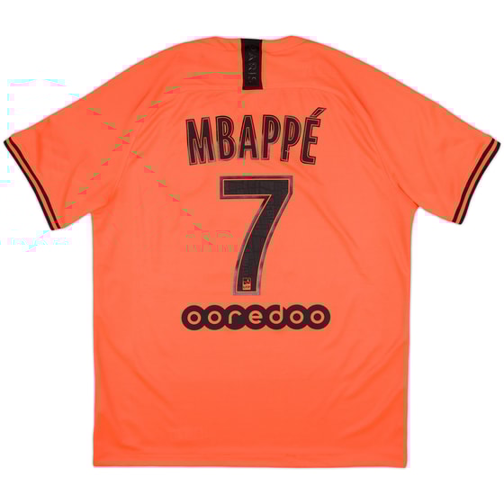 2019-20 Paris Saint-Germain Away Shirt Mbappe #7 - 8/10 - (L)