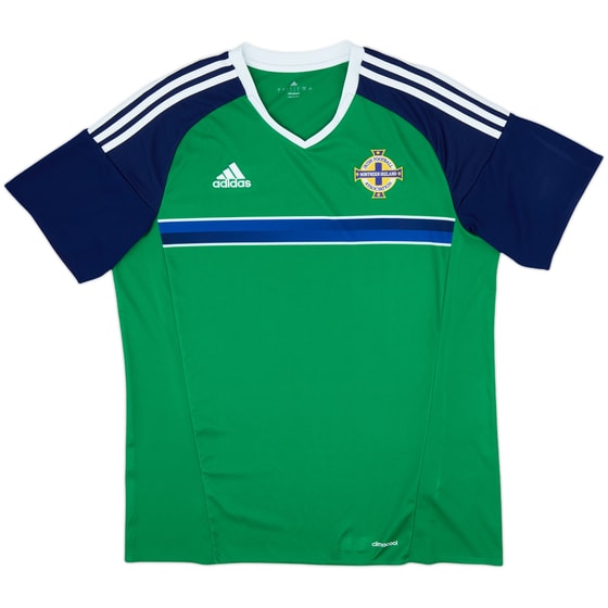 2016-17 Northern Ireland Home Shirt - 9/10 - (L)