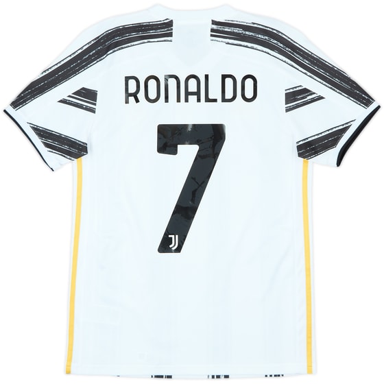 2020-21 Juventus Home Shirt Ronaldo #7 - 9/10 - (S)