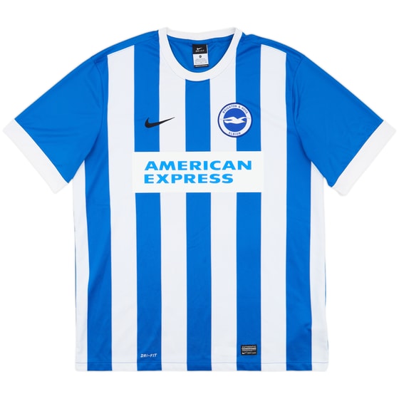 2014-16 Brighton Home Shirt - 8/10 - (XL)