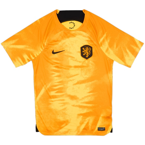 2022-23 Netherlands Home Shirt - 10/10 - (S)