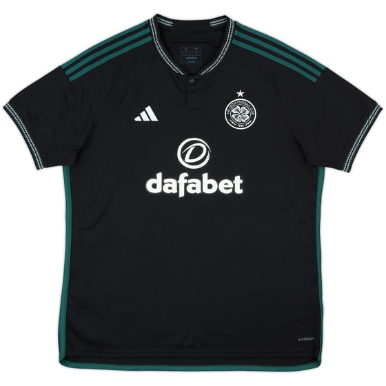 2023-24 Celtic Away Shirt - 8/10 - (XL)