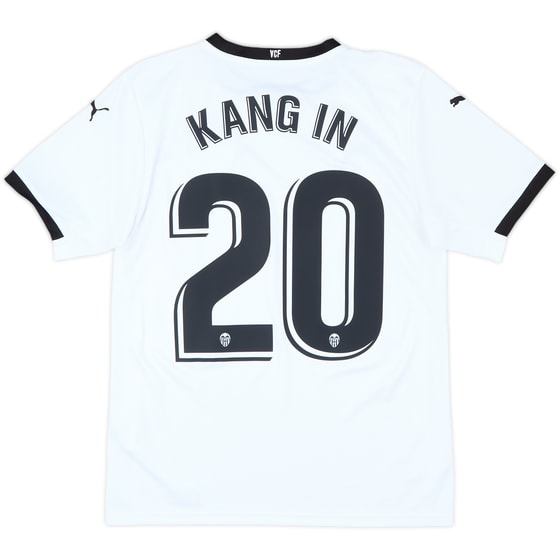 2020-21 Valencia Home Shirt Kang-In #20 - 9/10 - (S)