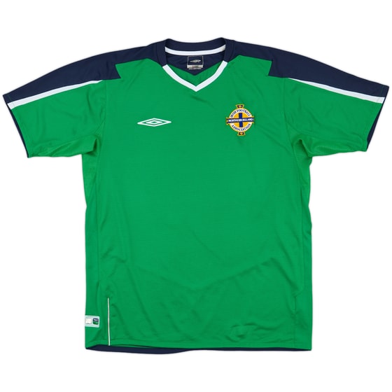 2004-06 Northern Ireland Umbro Home Shirt - 7/10 - (L)