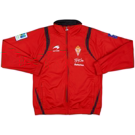 2007-08 Sporting Gijon Astore Track Jacket - 8/10 - (M)