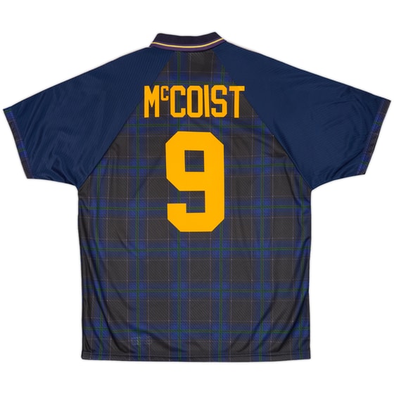 1994-96 Scotland Home Shirt McCoist #9 - 10/10 - (XL)