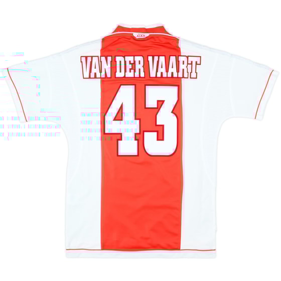 1999-00 Ajax Home Shirt Van Der Vaart #43 (M)
