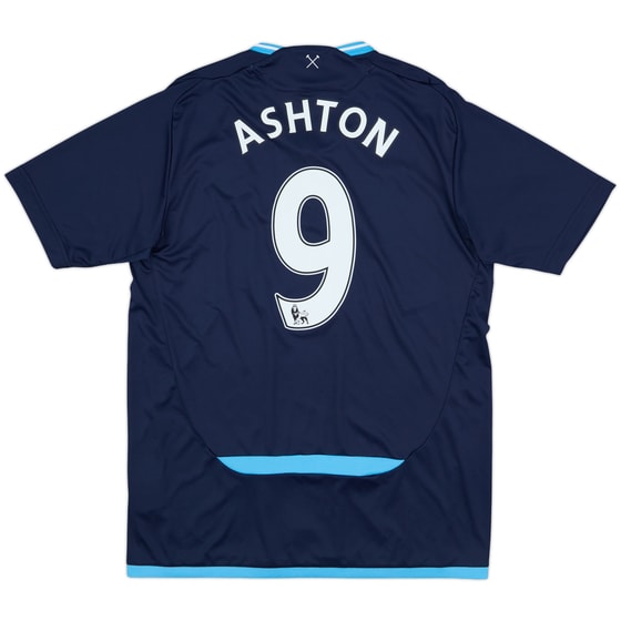 2009-10 West Ham Away Shirt Ashton #9 - 8/10 - (M)