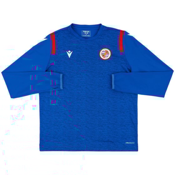 2020-21 Reading Macron Training L/S Shirt - 8/10 - (XL.Boys)
